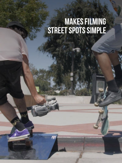 Makes filming street spots simple